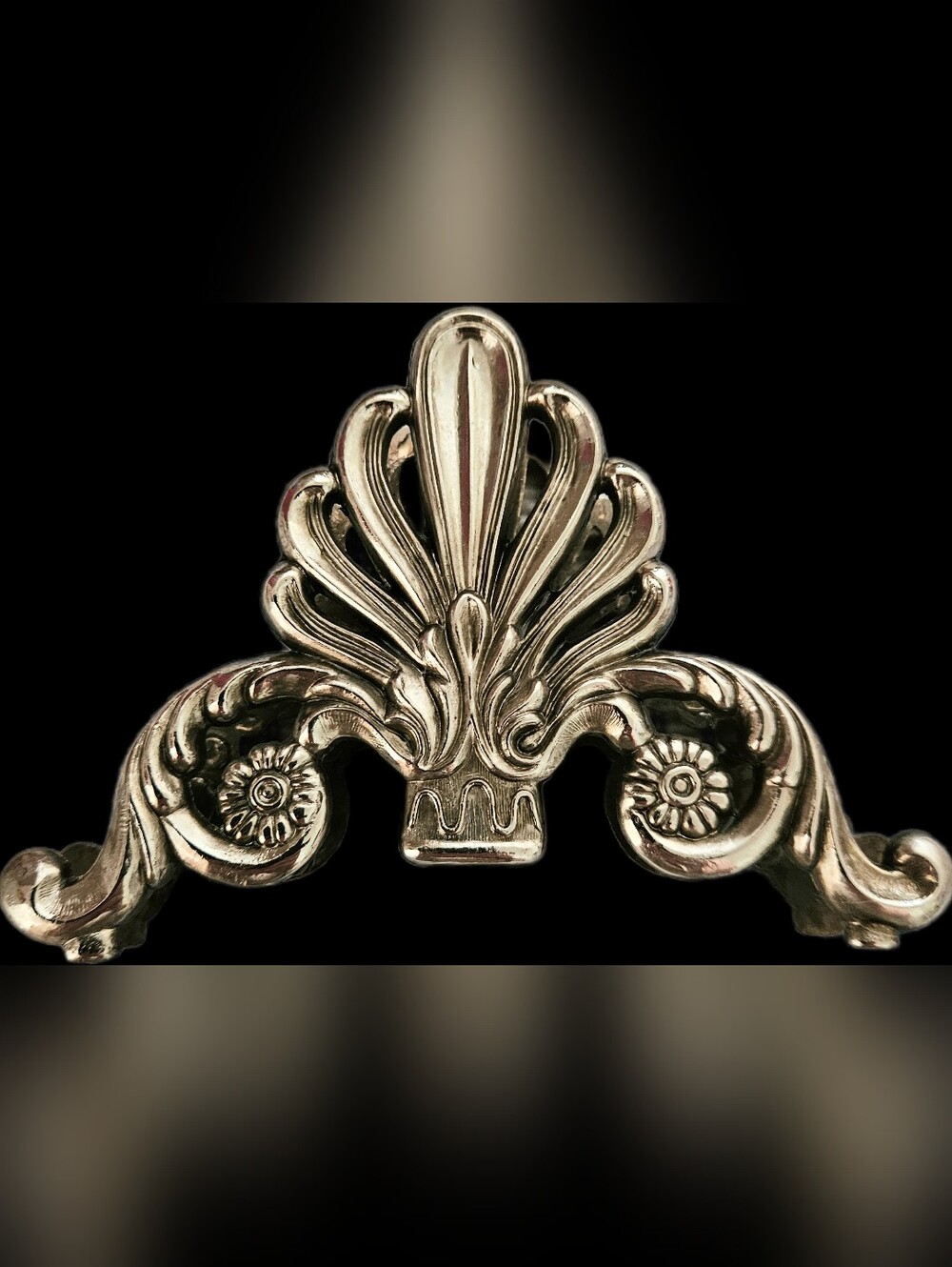 Vintage Silverplated Ornate Cutlery&Napkin Caddy🍴
